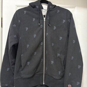 PINK Victoria Secret Black Hooded Women's Jacket